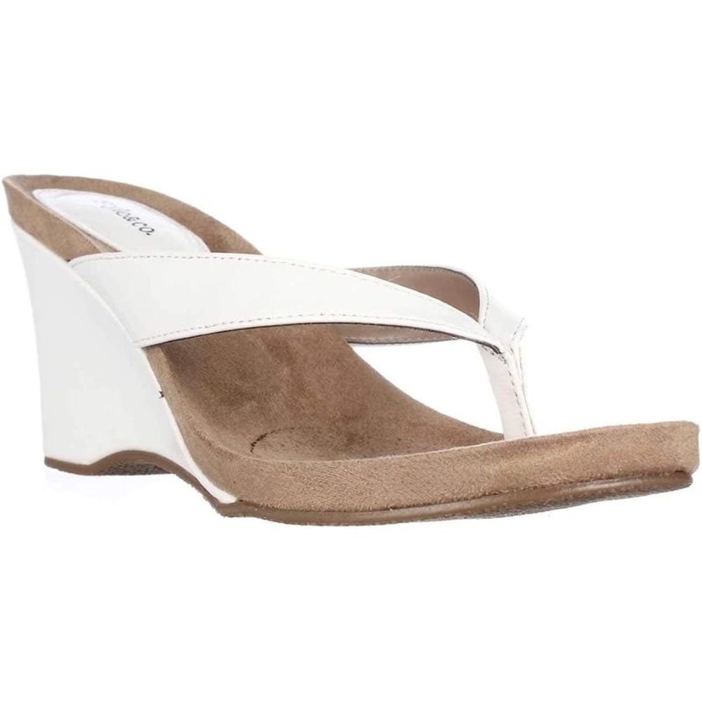 Style & Co. Sandals White 5.5